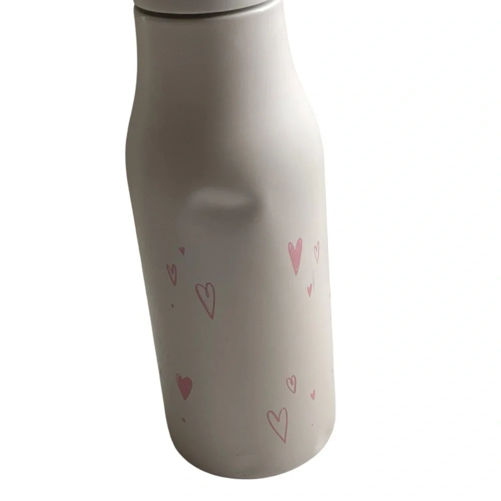 Starbucks Valentine 2024 Japan Exclusive 16oz Stainless Steel Bottle Hearts Cafe
